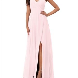 NWT Blushing Pink Azazie Thana Bridesmaid Dress